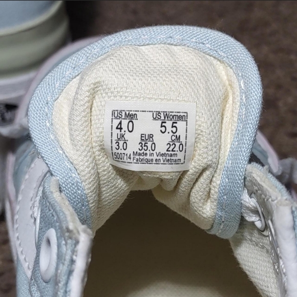 Multicolored Pastel Platform Vans - Picture 6 of 7